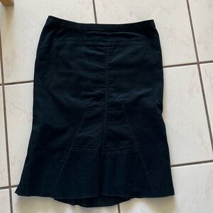 Corduroy skirt